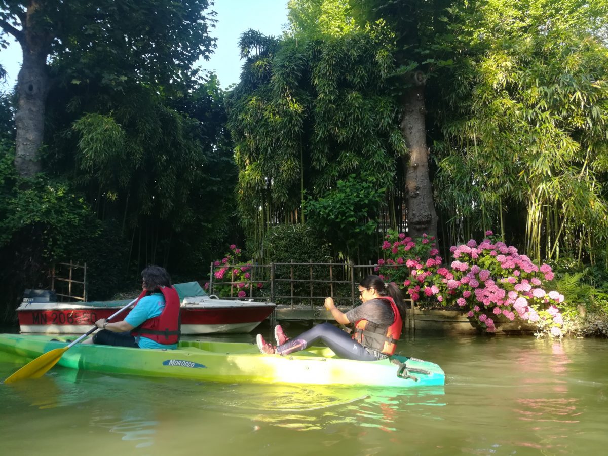 Kayak sur la Marne à Créteil