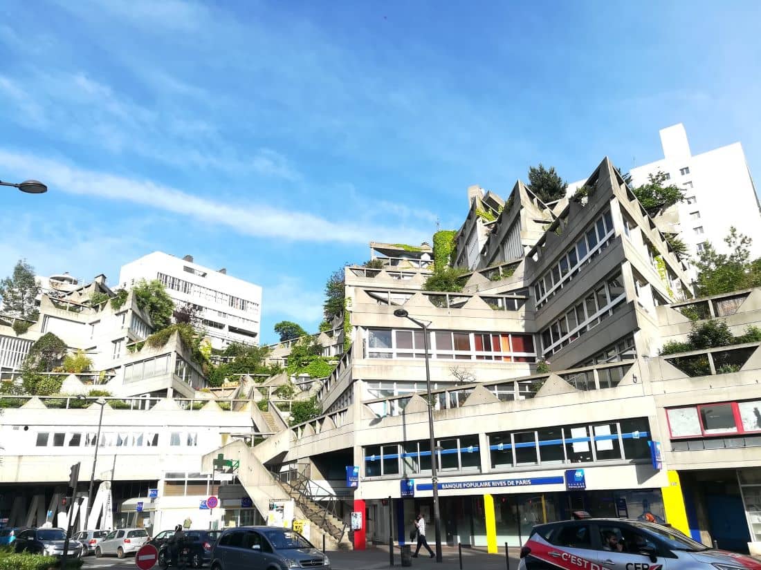 Les Étoiles de Renaudie : bâtiments avec une architecture originale à Ivry-sur-Seine